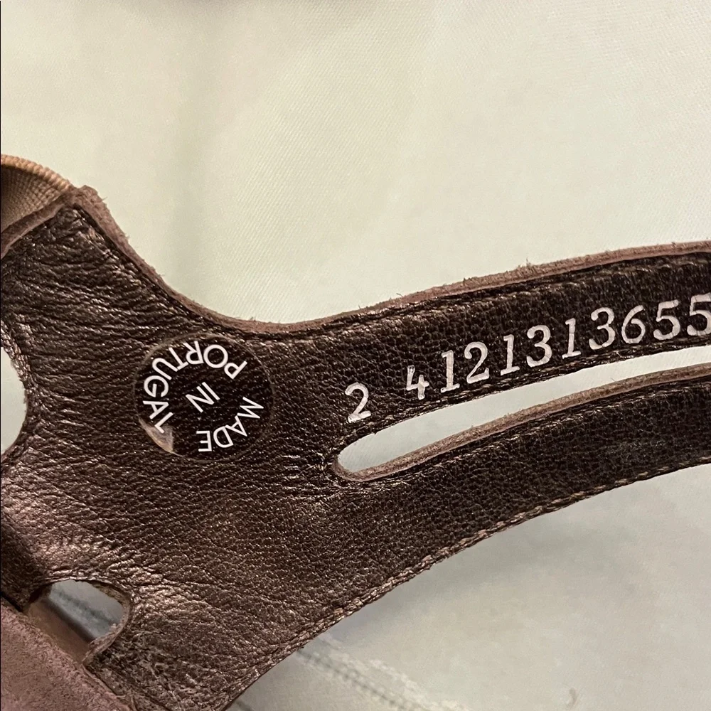 Mephisto Tan Leather Sandals size 38 - Picture 5 of 8